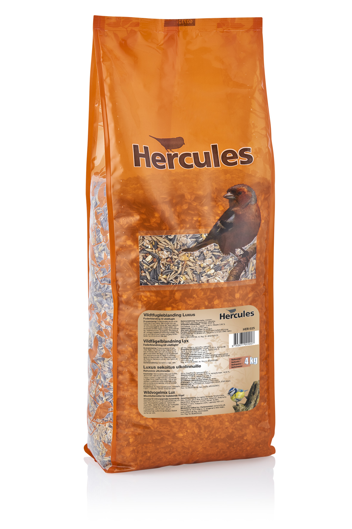 Wildvogelfutter Luxus Mix, 4kg