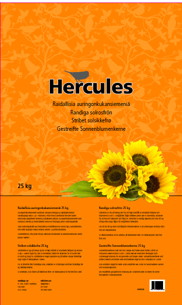 Vogelfutter-Markt Hercules Sonnenblumenkerne 25kg
