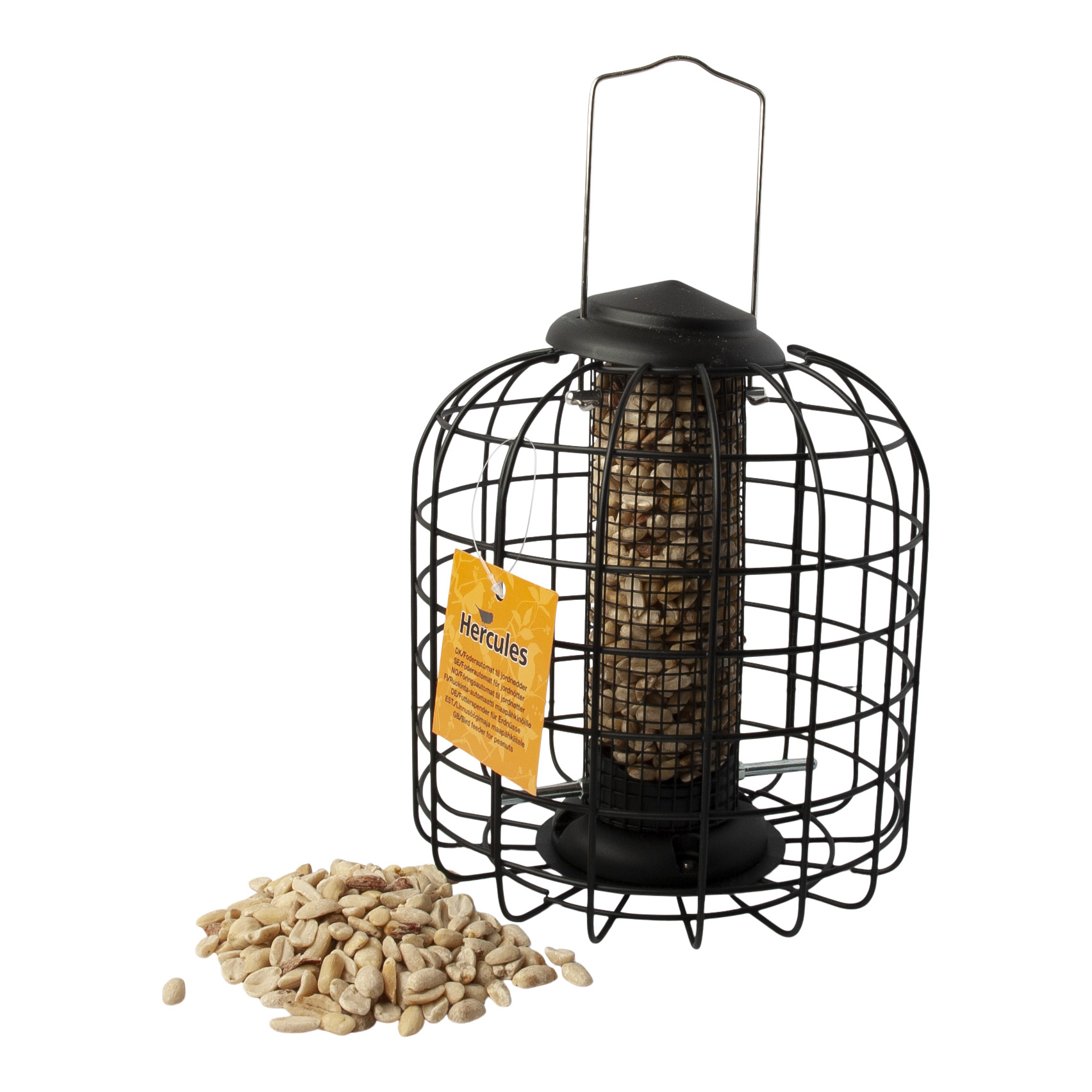 Vogel - Futterspender für Erdnüsse, Model Käfig